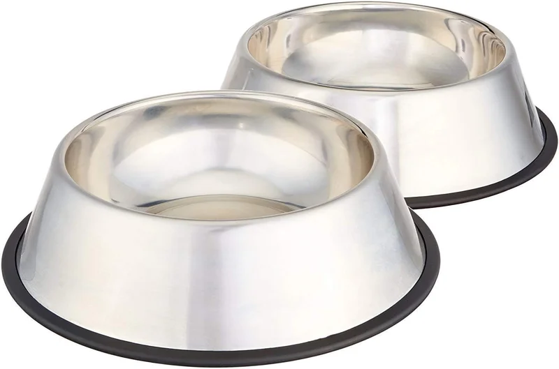 AmazonBasics Gamelle Inox Antidérapante